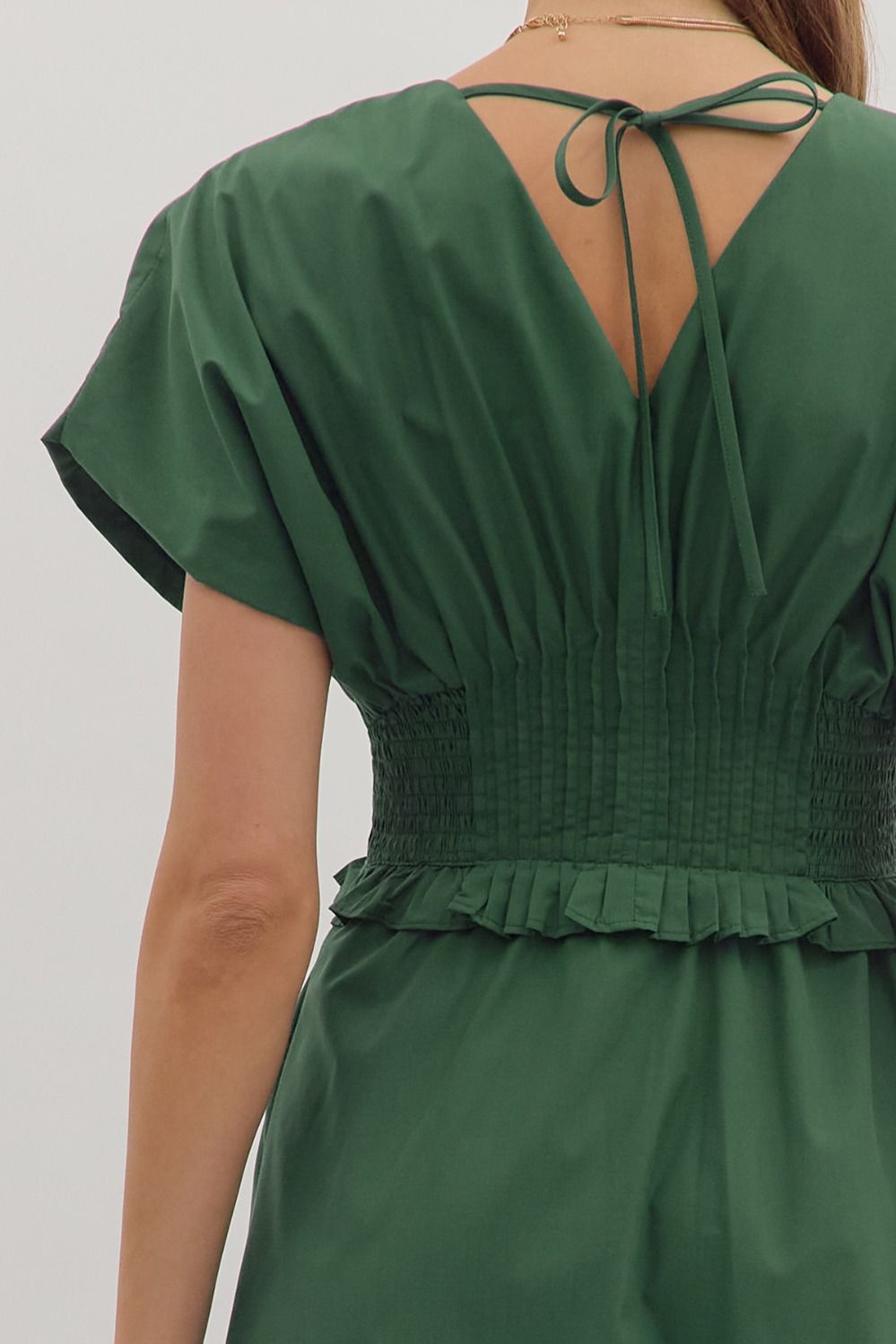 Harvest Lane Smocked Midi Dress