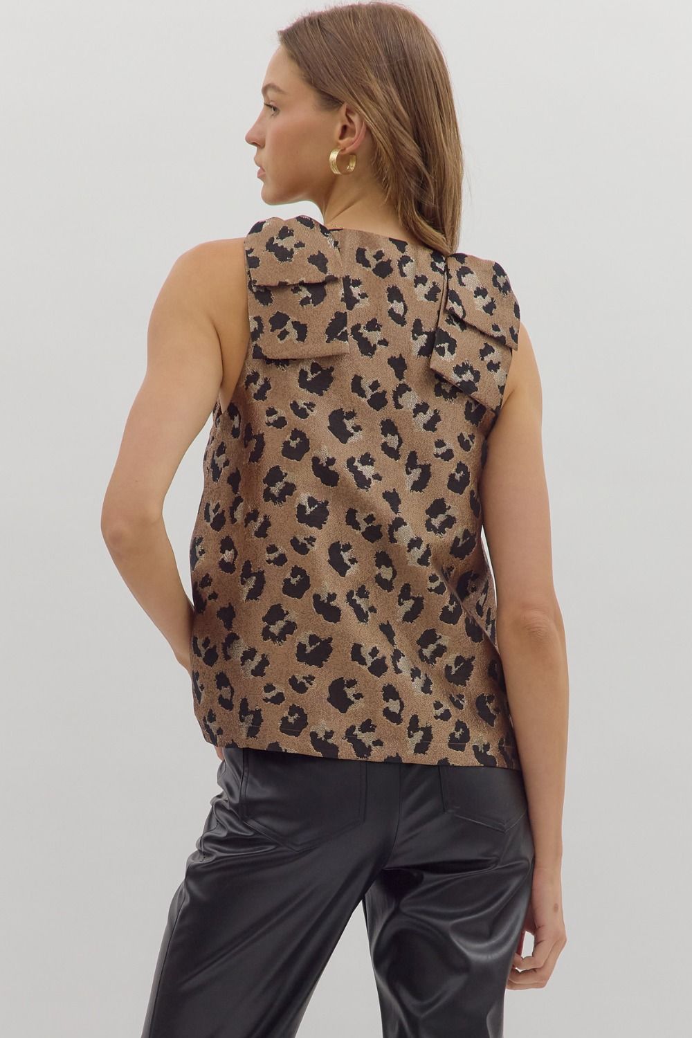 Wild Luxe Layered Leopard Top