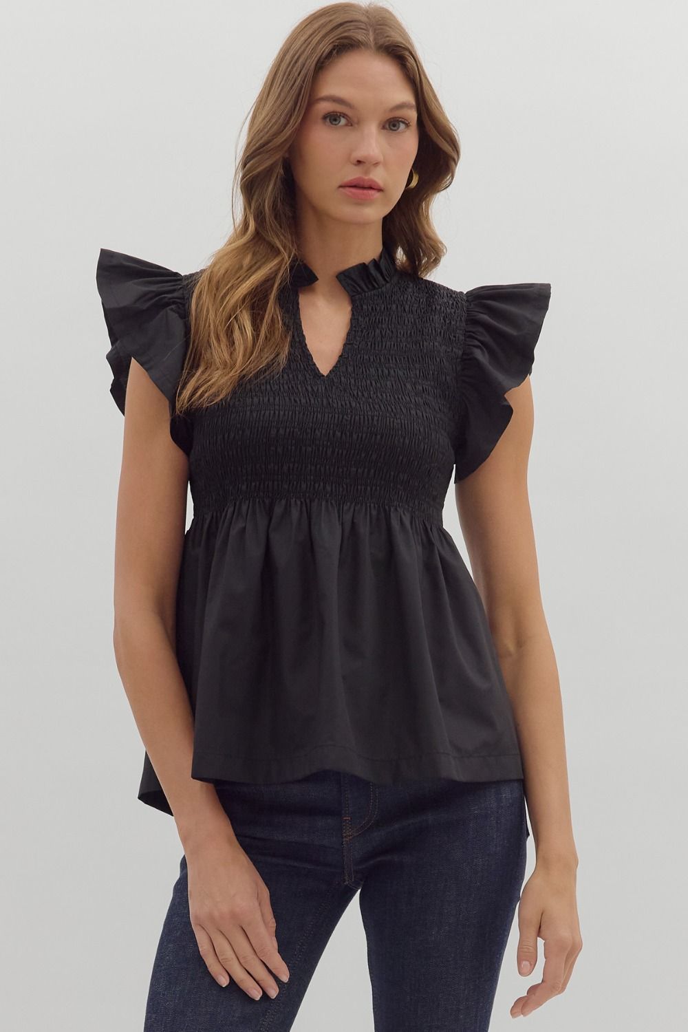 Autumn Bloom Peplum Top - Simply Polished Boutique