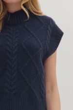 Cozy Luxe Cable Knit Top - Simply Polished Boutique