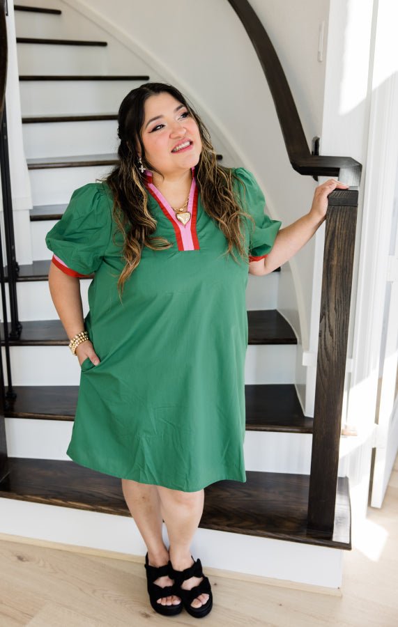 Erika Stripe Mini Dress - Simply Polished Boutique