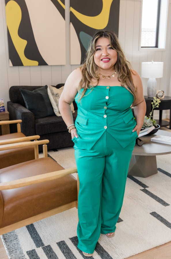 Eve Straight Leg Pants - Simply Polished Boutique