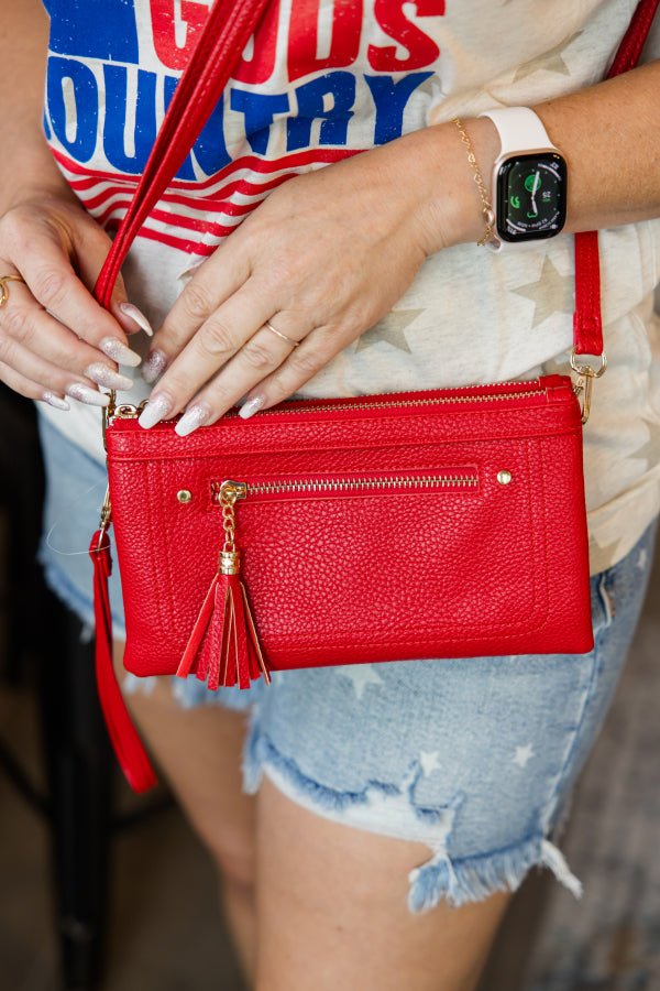 Expandable Clutch Purse with Zipper - Simply Polished Boutique