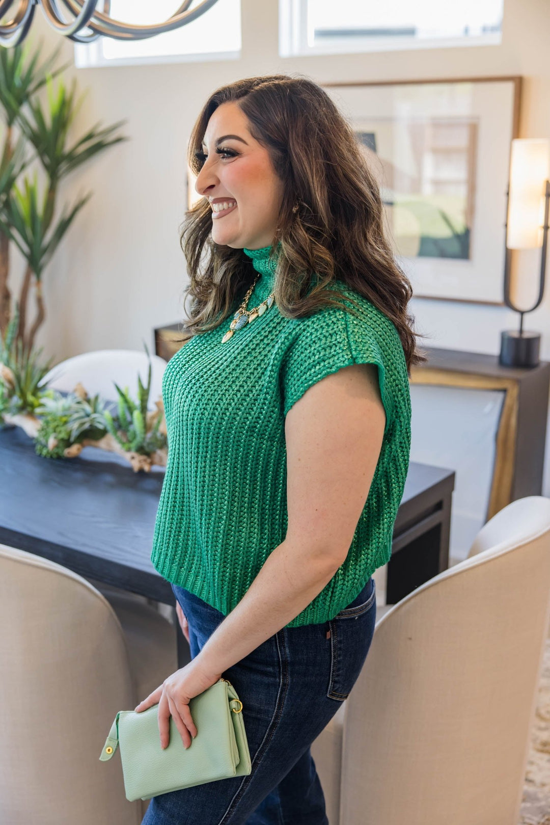 Golden Hour Metallic Top - Simply Polished Boutique