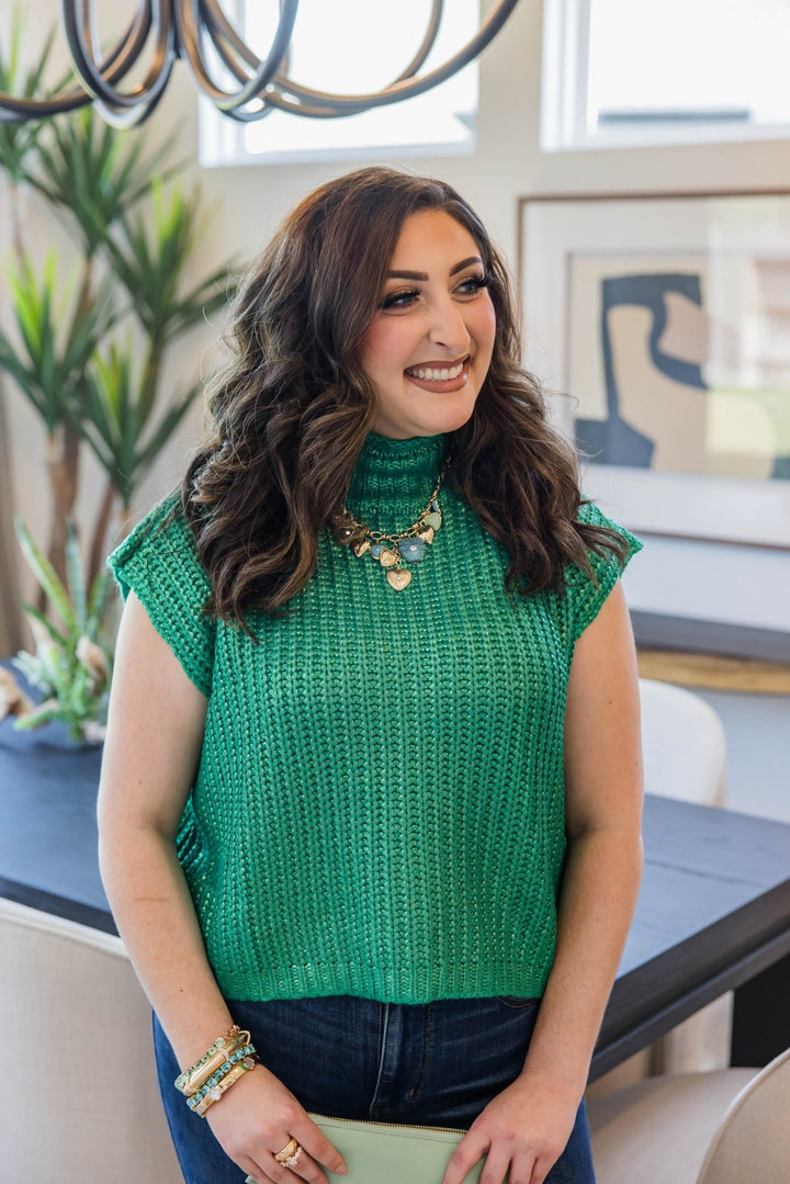 Golden Hour Metallic Top - Simply Polished Boutique