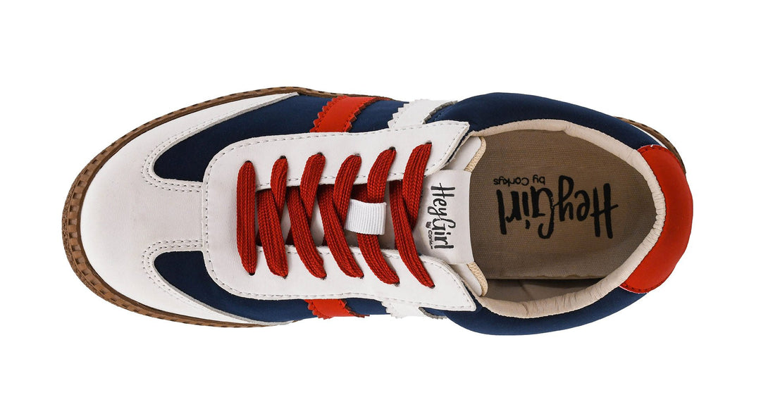 Heads Up Red, White, & Blue Shoes - Simply Polished Boutique