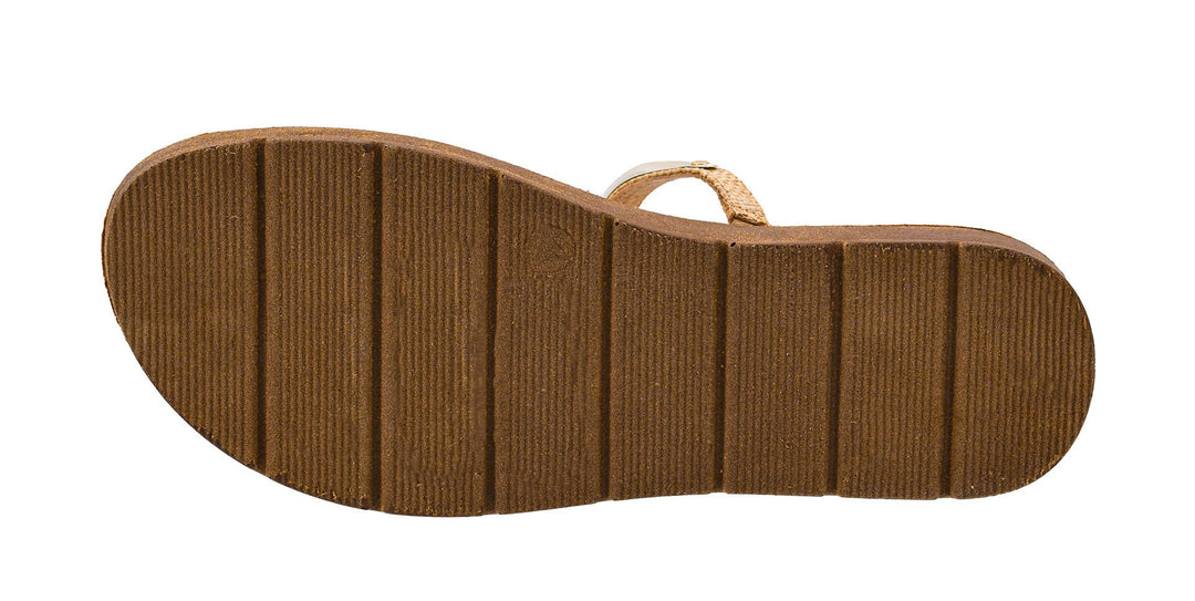 Hit The Strip Raffia Sandal by Corkys - Simply Polished Boutique