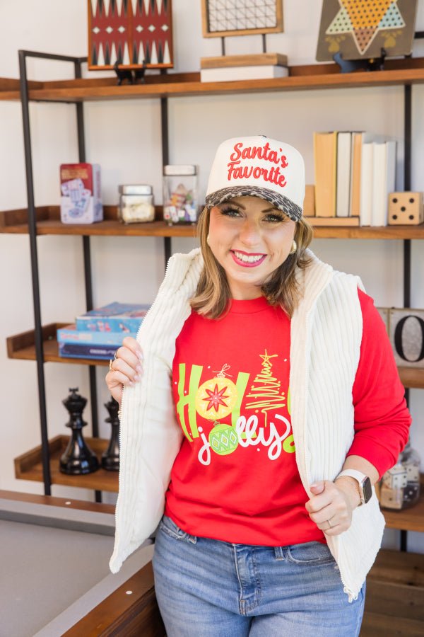 Holly Jolly Long Sleeve - Simply Polished Boutique