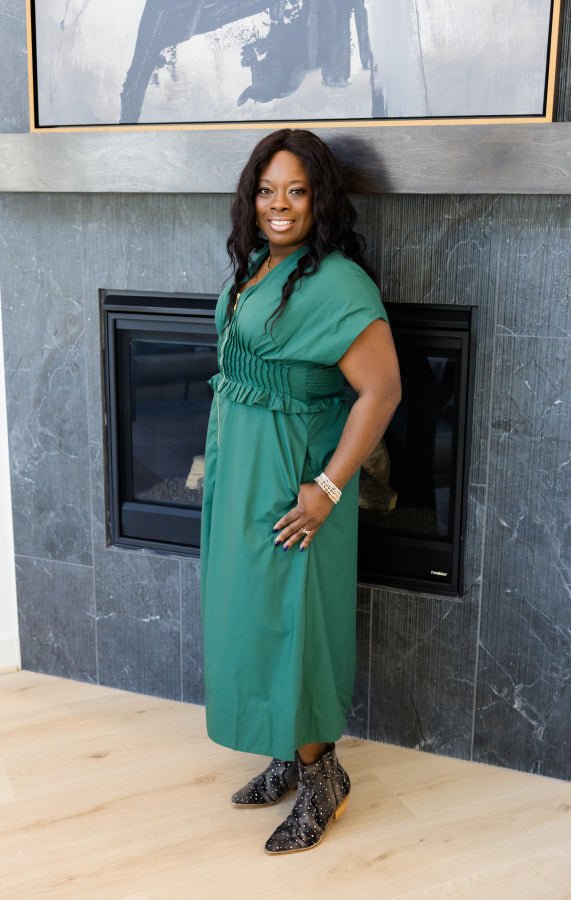 Isa Midi Dress - Simply Polished Boutique