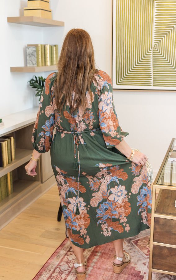 Jessica Midi Dress - Simply Polished Boutique