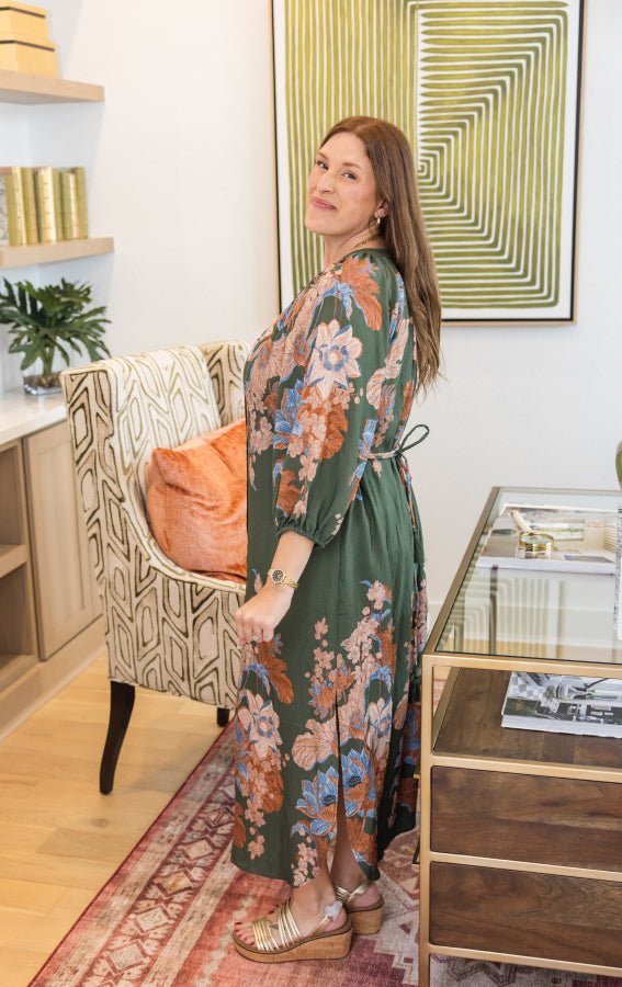 Jessica Midi Dress - Simply Polished Boutique