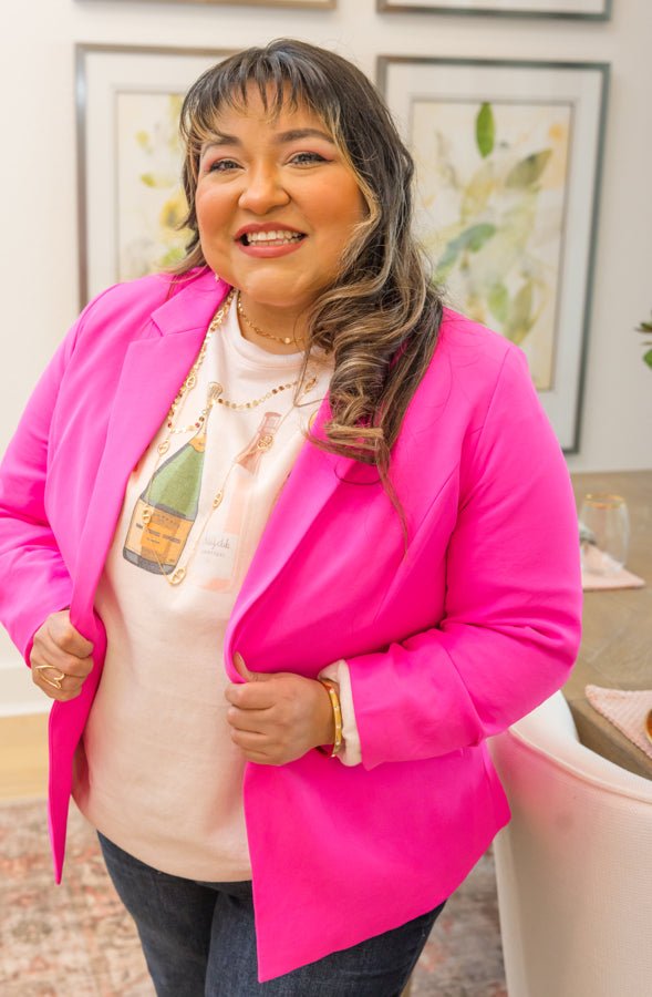 Jewel Luxe 3/4 Blazer - Simply Polished Boutique