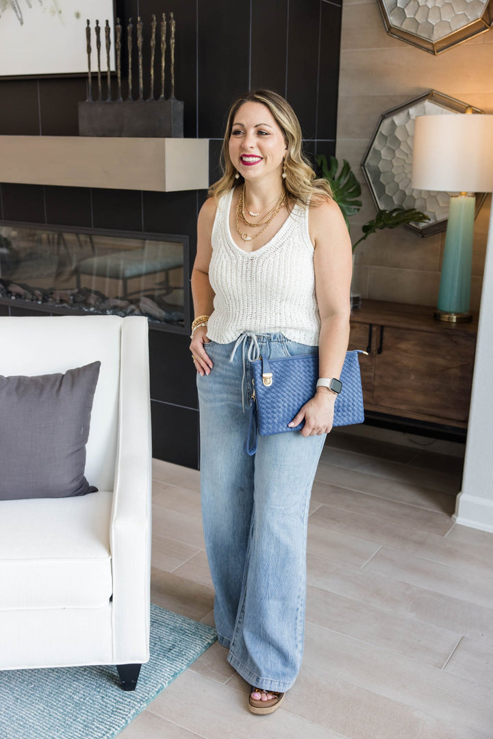 Judy Blue Featherweight Palazzo Pants - Simply Polished Boutique