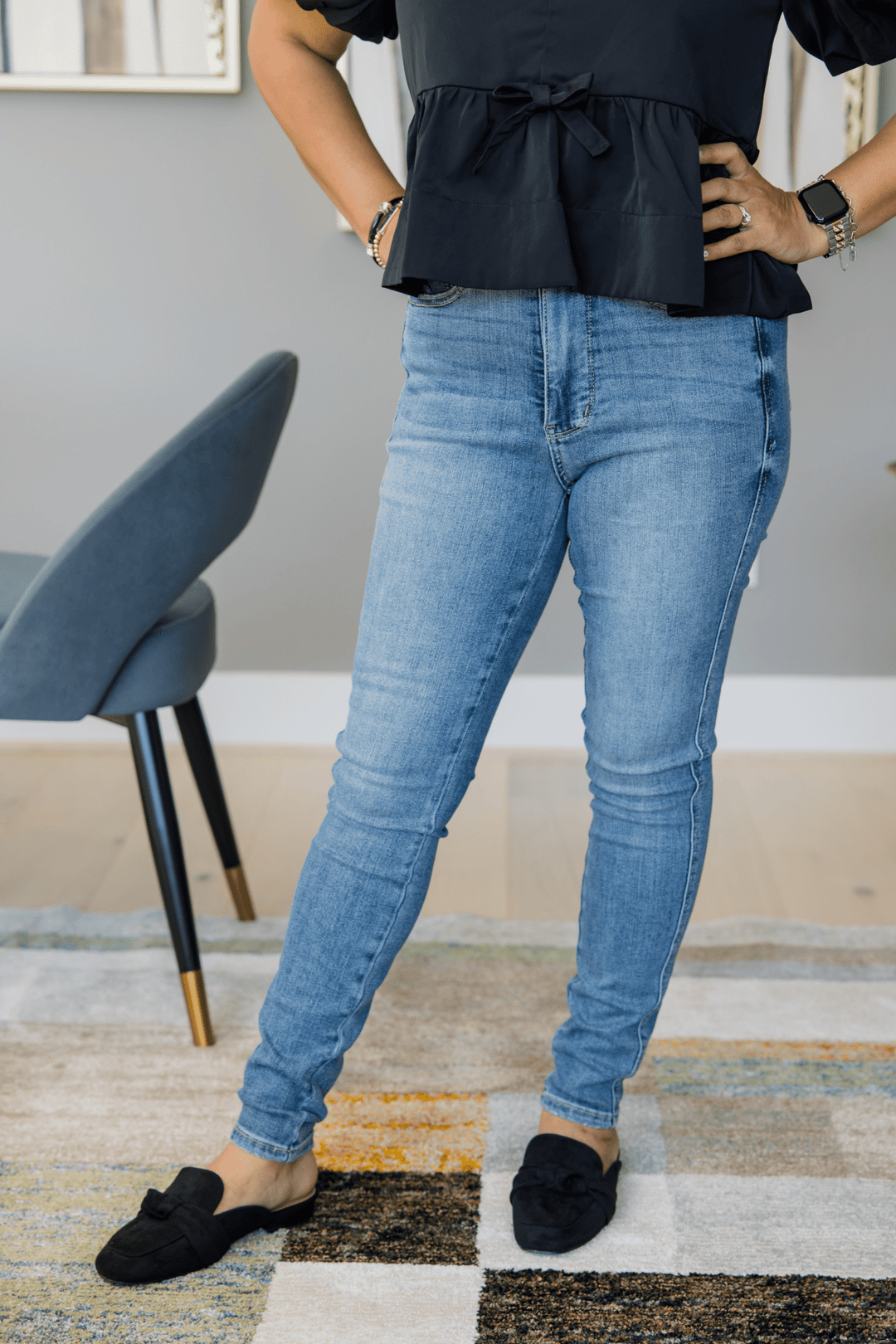 Judy Blue HW TC Skinny Jeans - Simply Polished Boutique