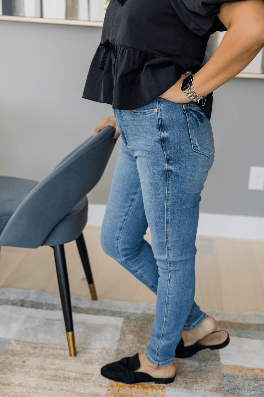 Judy Blue HW TC Skinny Jeans - Simply Polished Boutique