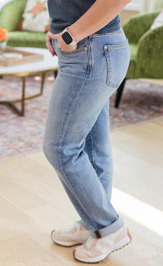 Judy Blue MR Boyfriend Jeans - Simply Polished Boutique