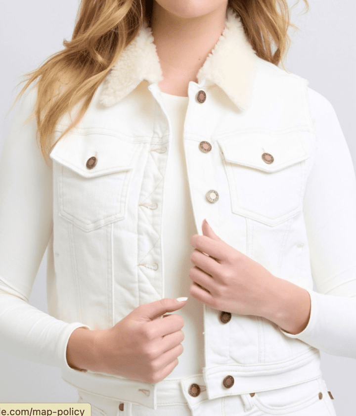 Judy Blue Shearling - Lined Vest - Simply Polished Boutique