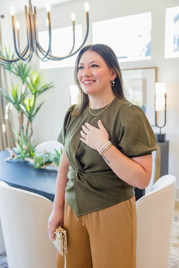 Just a Moment Top - Simply Polished Boutique