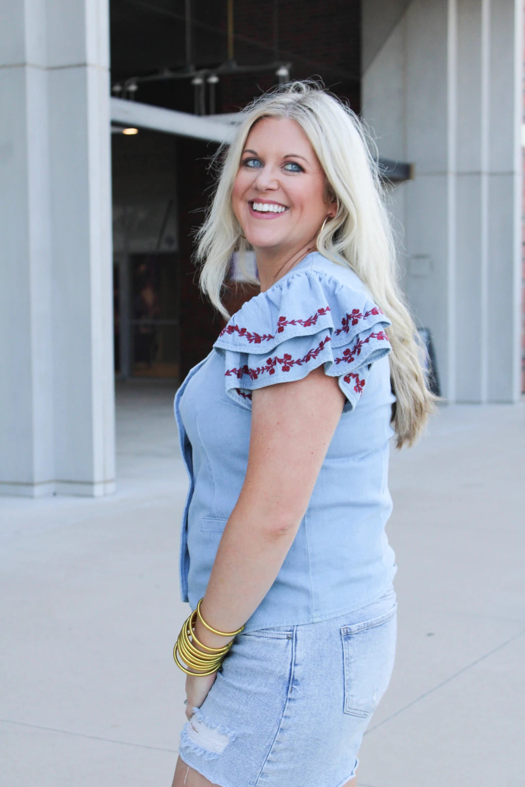 Karly Top - Maroon - Simply Polished Boutique