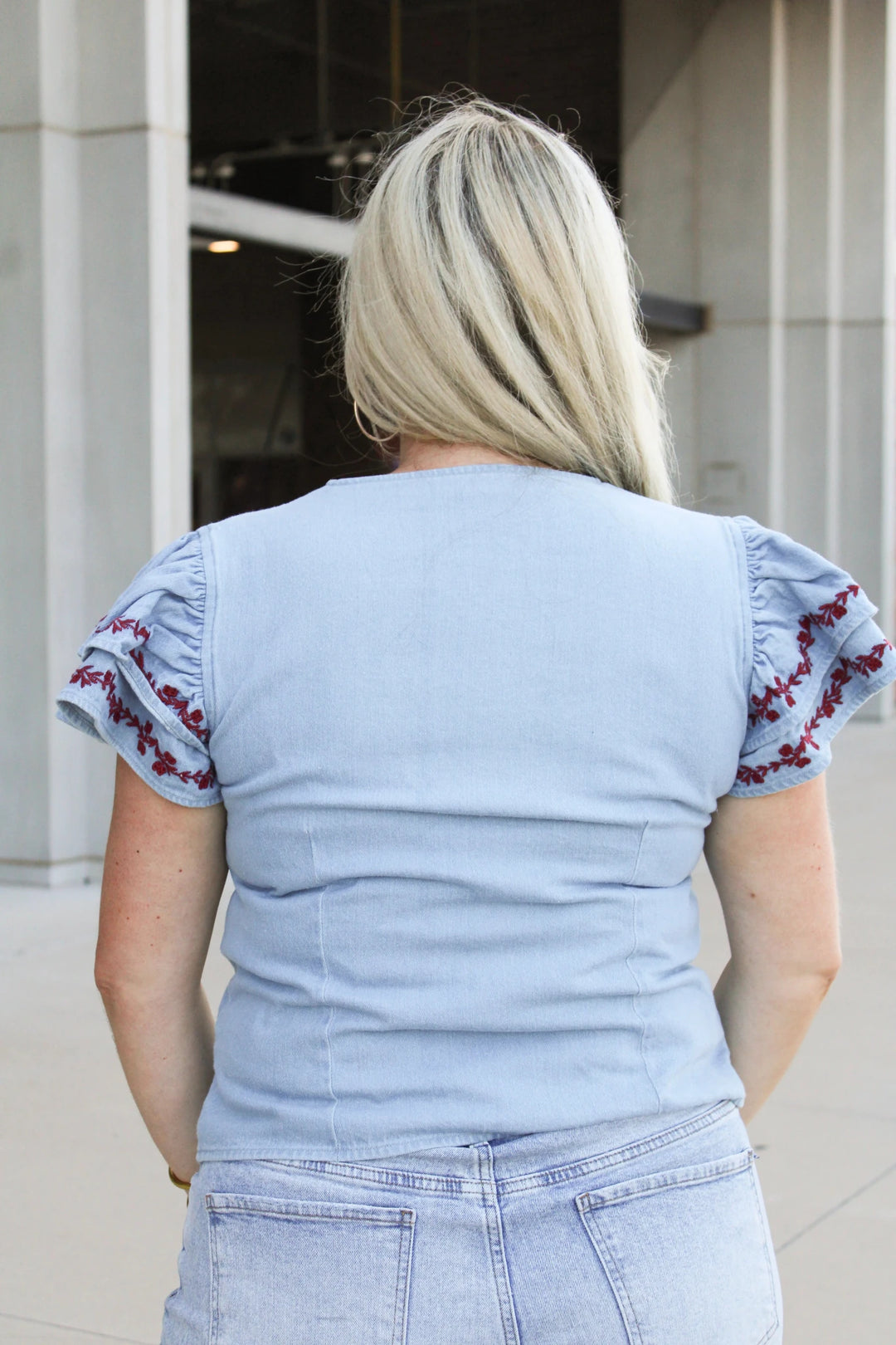 Karly Top - Maroon - Simply Polished Boutique