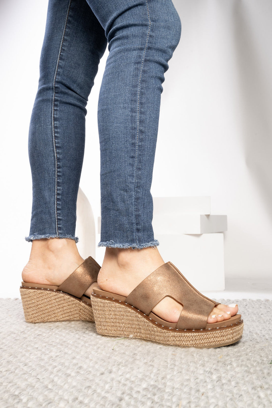 Kiss N Tell Wedge by Corkys - Simply Polished Boutique