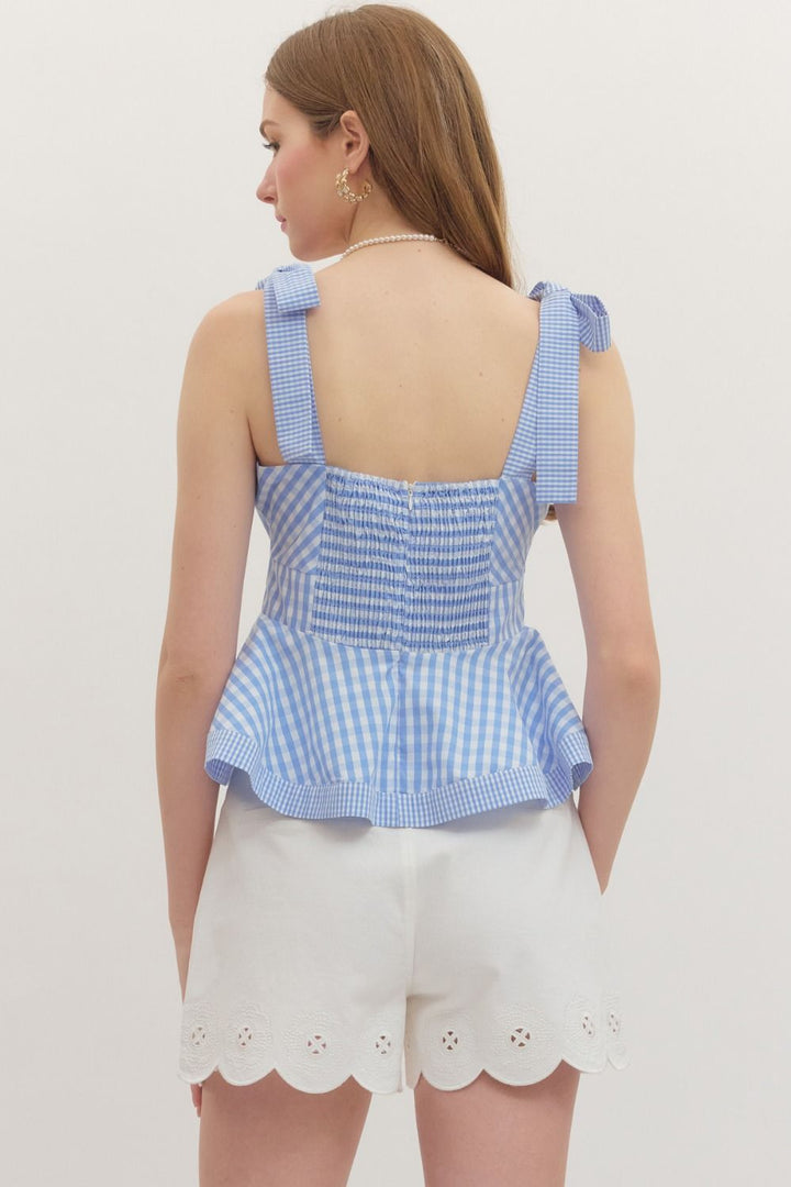 Liberty Belle Gingham Top - Simply Polished Boutique
