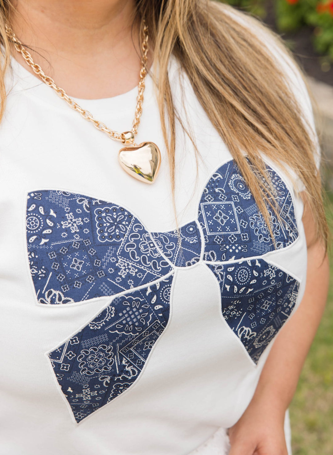 Liberty Bow Tee - Simply Polished Boutique