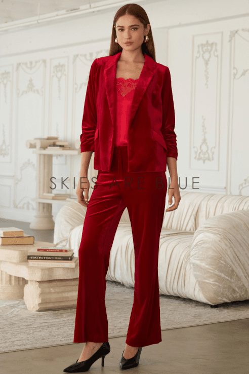 Luxe Affair Velvet Blazer - Simply Polished Boutique