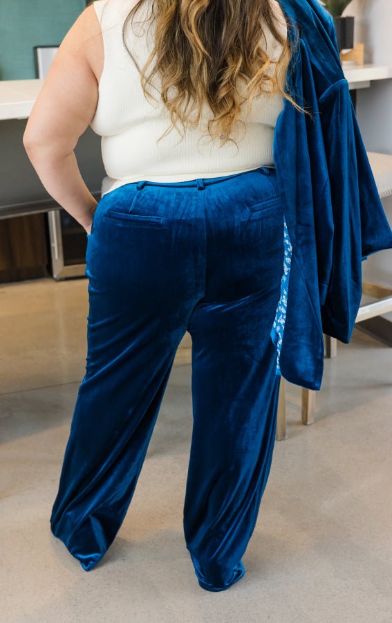 Luxe Affair Velvet Pants - Simply Polished Boutique