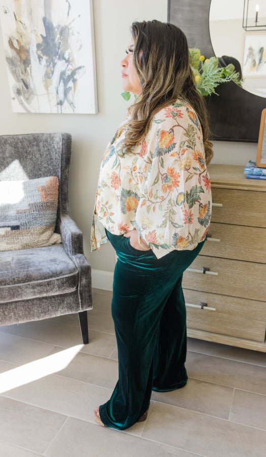 Luxe Affair Velvet Pants - Simply Polished Boutique