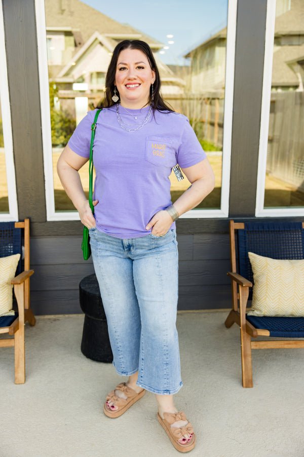 Mardi Gras Tee - Simply Polished Boutique