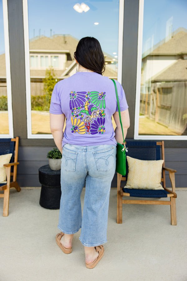 Mardi Gras Tee - Simply Polished Boutique