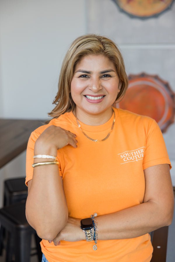 Match Energy Graphic Tee – Tangerine - Simply Polished Boutique