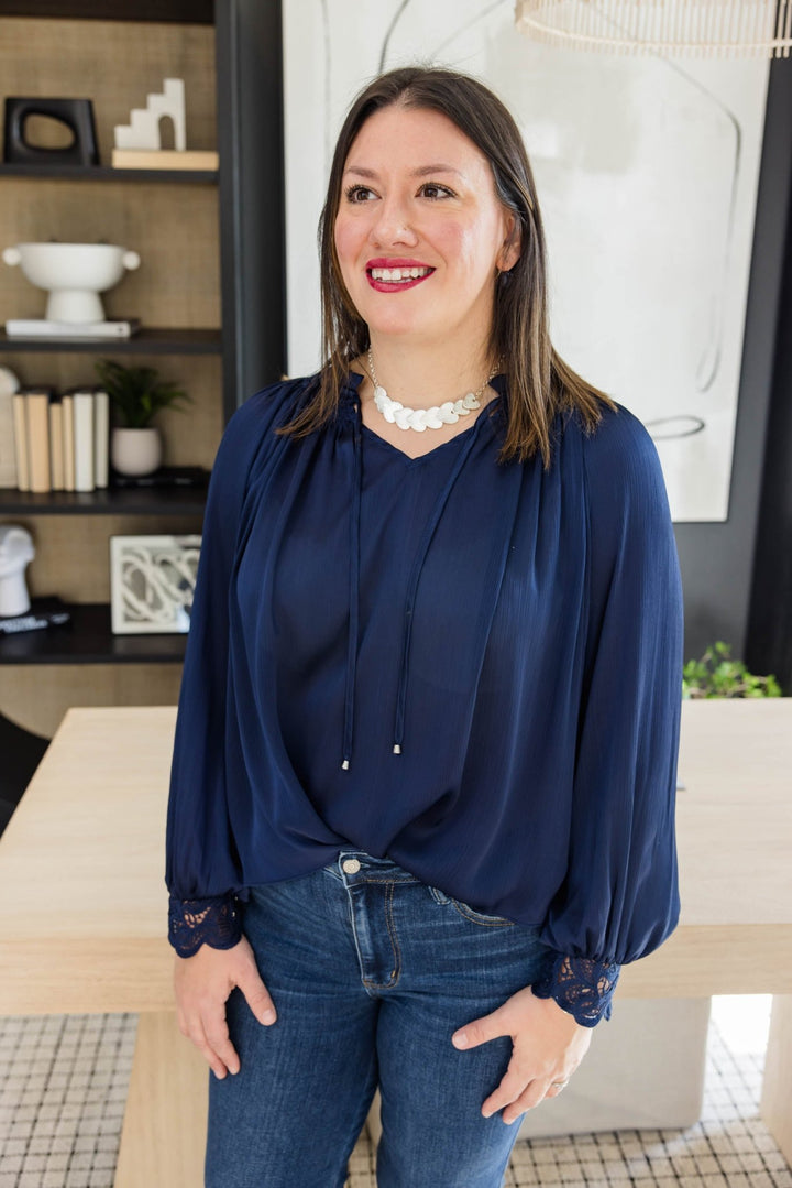 Midnight Muse Blouse - Simply Polished Boutique