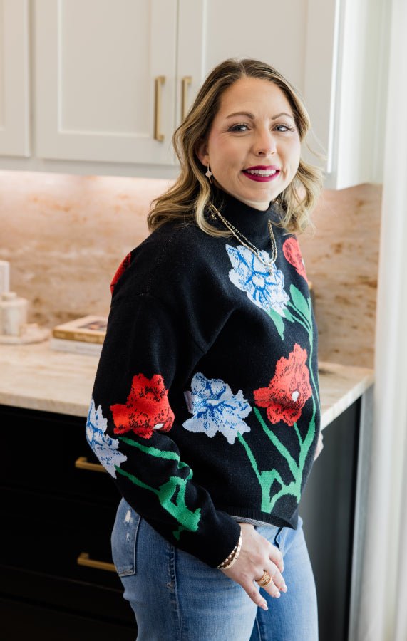 Midnight Stroll Sweater - Simply Polished Boutique