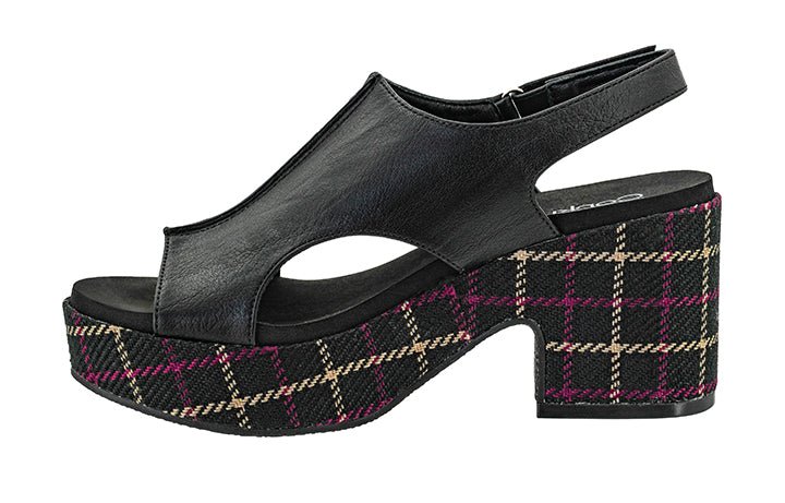 Miss Carley Black Wedges by Corky - Simply Polished Boutique