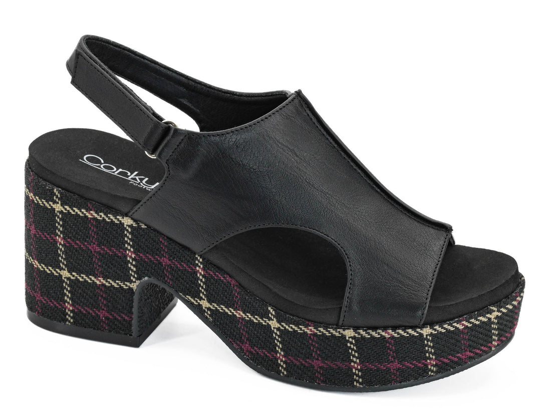 Miss Carley Black Wedges by Corky - Simply Polished Boutique