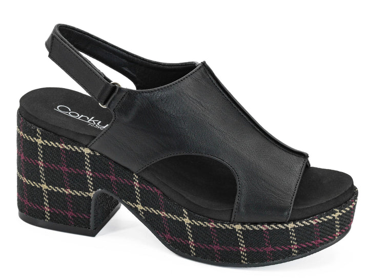 Miss Carley Black Wedges by Corky - Simply Polished Boutique