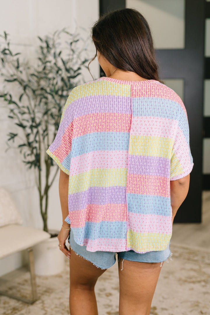 Never Been So Sure Textured Top - Simply Polished Boutique