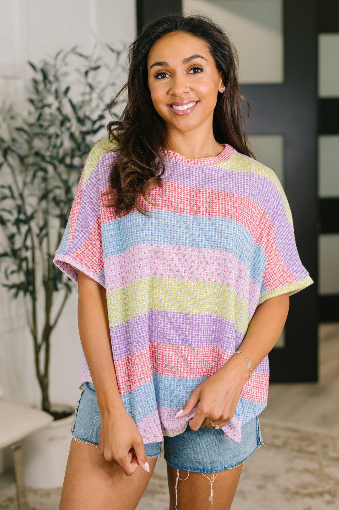 Never Been So Sure Textured Top - Simply Polished Boutique