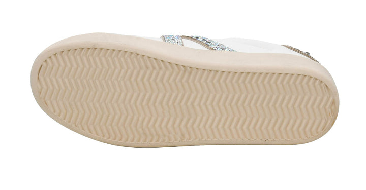 No Chaser White With Rhinestones by Corkys - Simply Polished Boutique