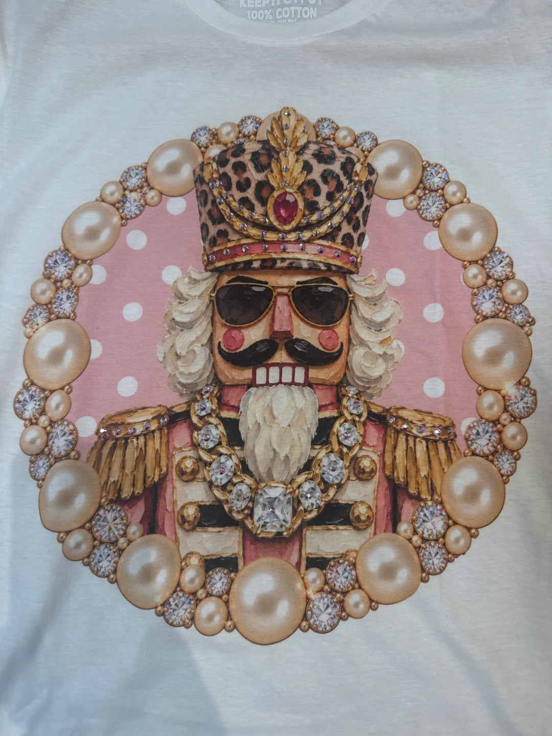 Nutcracker White Graphic Tee - Simply Polished Boutique