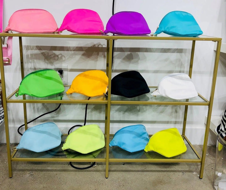 Nylon Colorful Bum Bag - Simply Polished Boutique