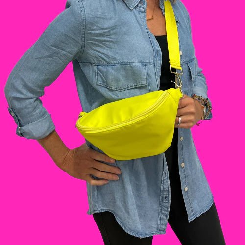 Nylon Colorful Bum Bag - Simply Polished Boutique