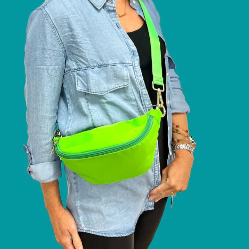 Nylon Colorful Bum Bag - Simply Polished Boutique