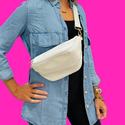 Nylon Colorful Bum Bag - Simply Polished Boutique