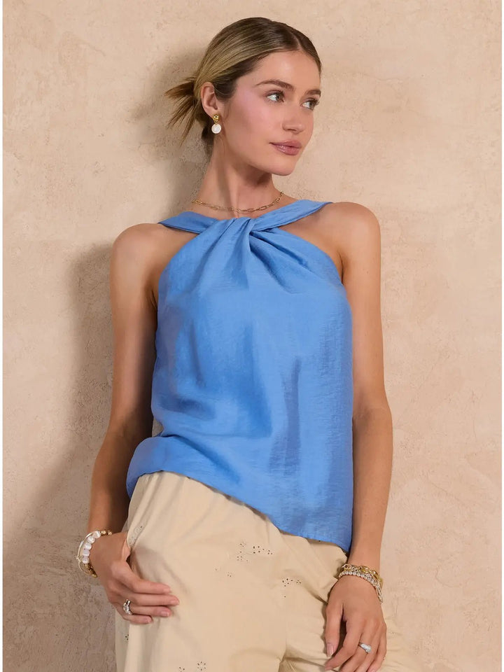 Ocean Mist Sleeveless Top - Simply Polished Boutique