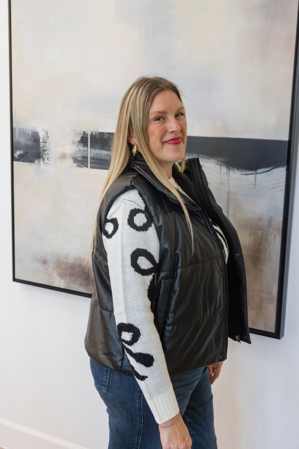 Oh My Bow Sweater - Simply Polished Boutique