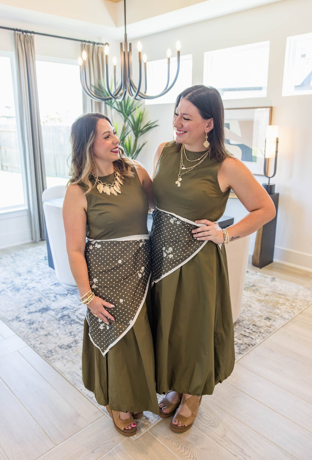 Olive After Hours Midi Dress - Simply Polished Boutique