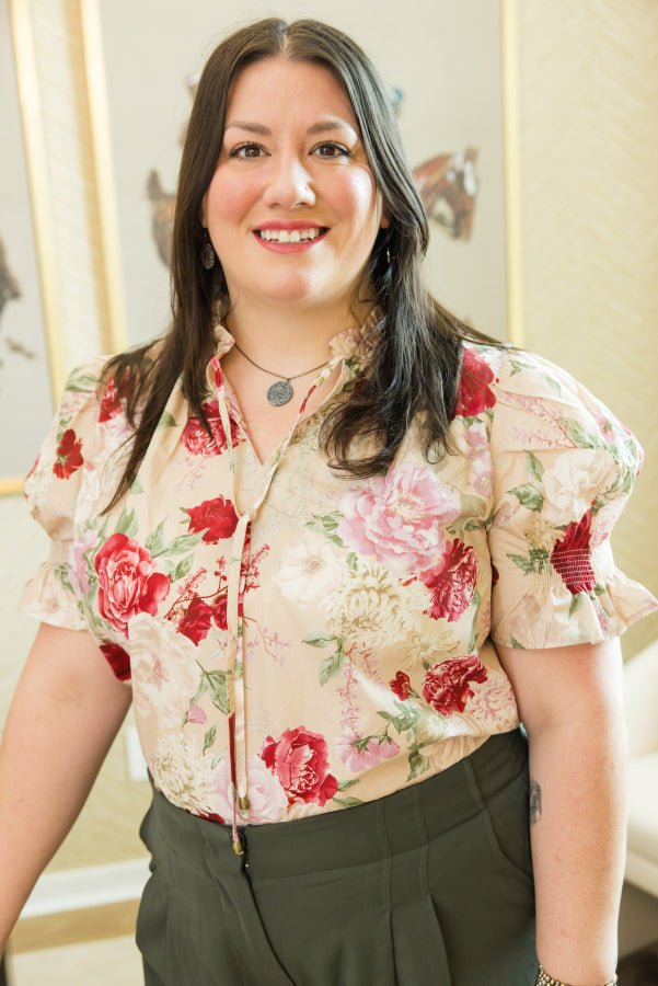 Petals Top - Simply Polished Boutique